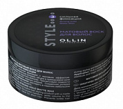 ������� ���� ��� ����� ������� �������� 50 �. Strong Hold Matte Wax OLLIN STYLE
