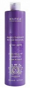 ������� � ����-������ �������� ��� ����������� � ����� ����� Anti-Yellow Shampoo 500 �� BOUTICLE